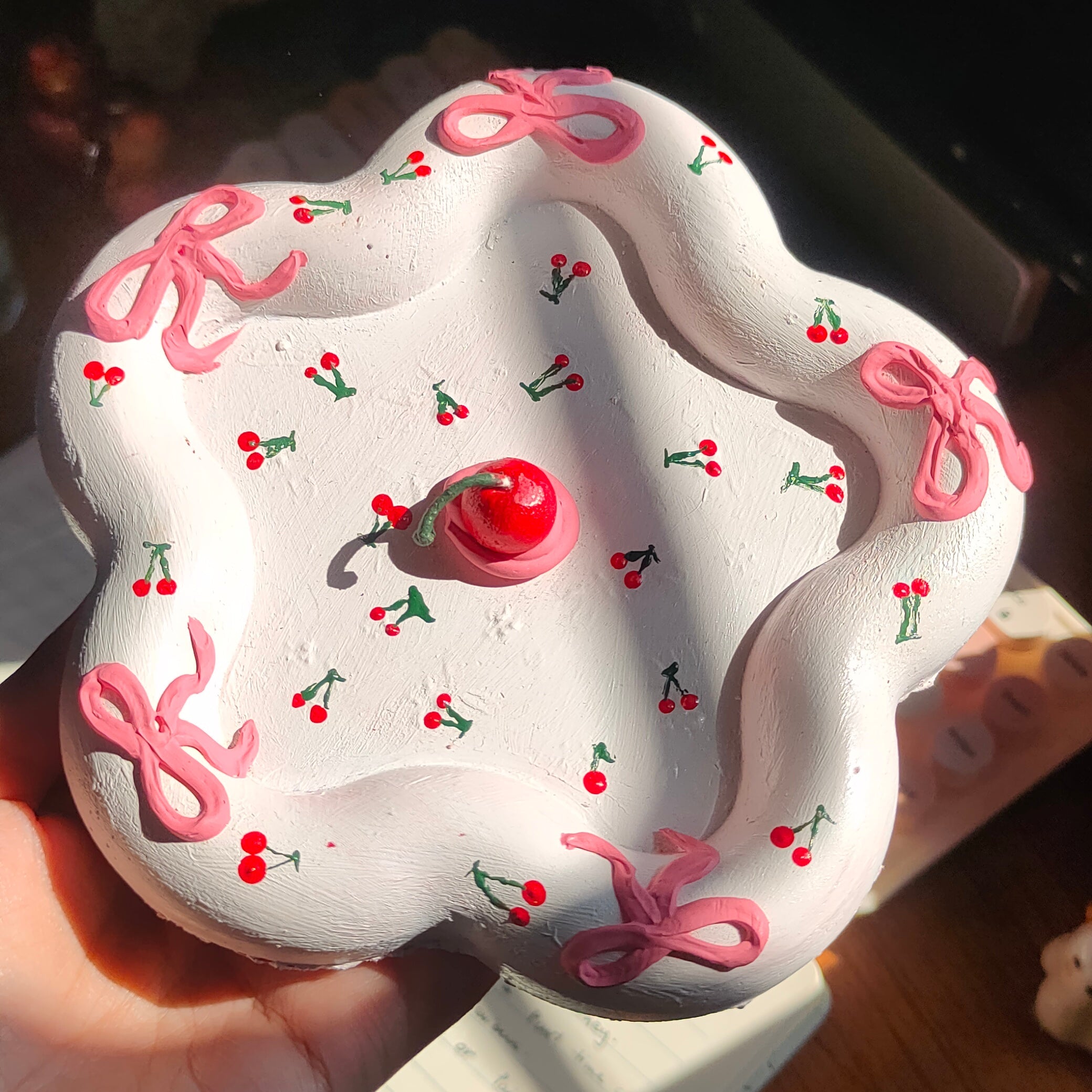 coquette trinket tray